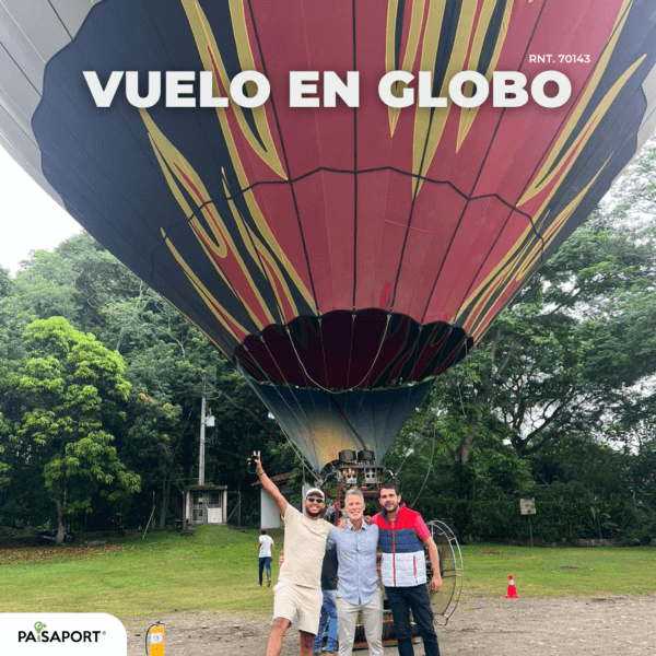 Vuelo en globo. 2 personas